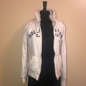 Hollister zip up jacket